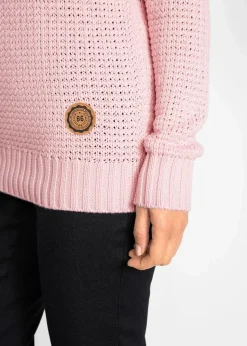 Rollkragenpullover mit Kordeln|bonprix Hot