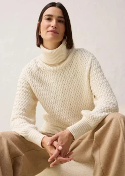 Rollkragenpullover mit Merinowolle|bonprix Outlet