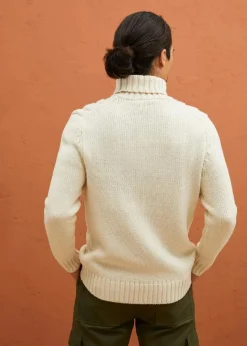 Rollkragenpullover mit Zopfmuster|bonprix New