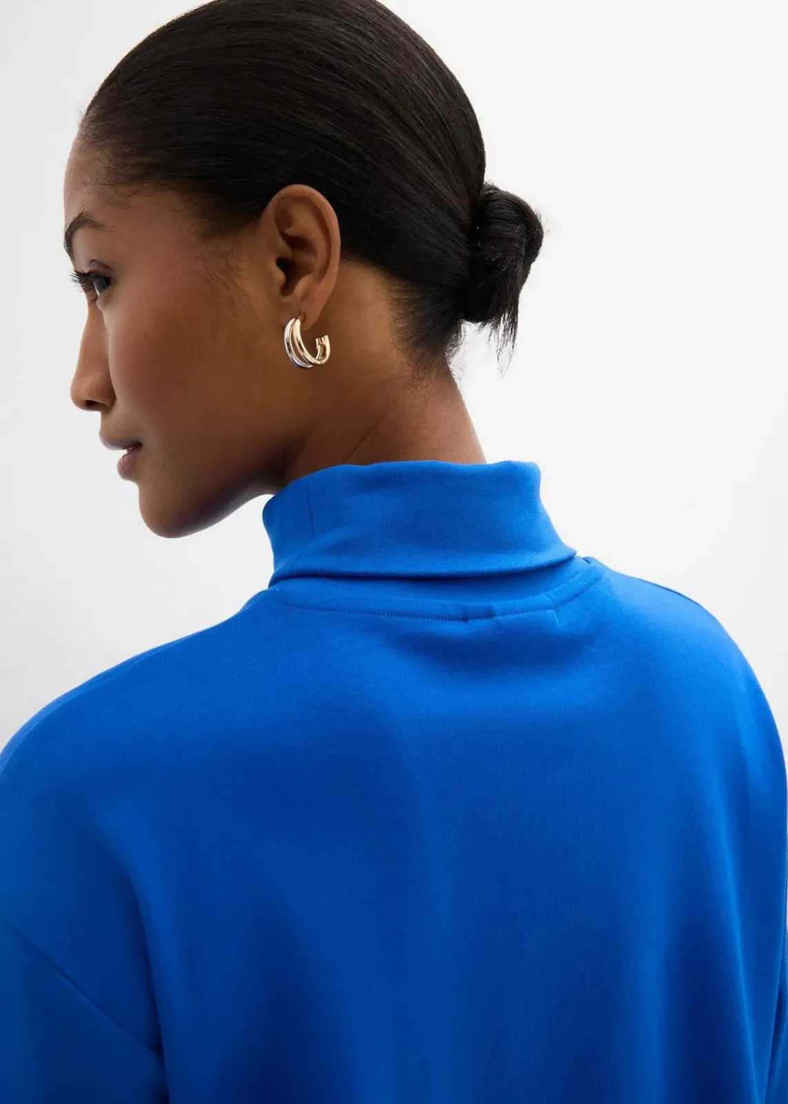 Rollkragenshirt aus reiner Bio-Baumwolle|bonprix Outlet