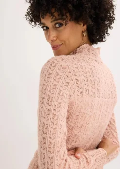 Rollkragenshirt aus Spitze|bonprix Discount