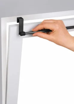 bonprix Gardinenstangen & -Zubehör|Ruco Teleskopstange zum Einhängen schwarz