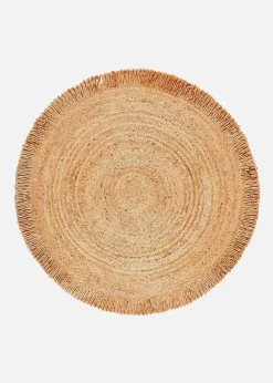 Runder Kelim-Teppich mit Fransen|bonprix Best