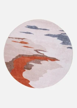 Runder Teppich mit graphischer Musterung|bonprix Outlet