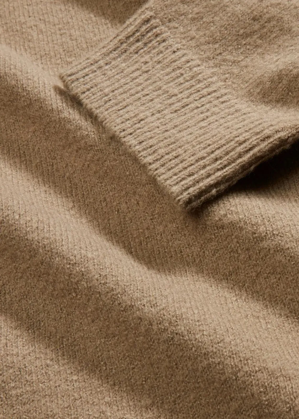 bonprix Strickmode|Pullover & Strickjacken|Rundhalspullover mit überschnittener Schulter new khaki