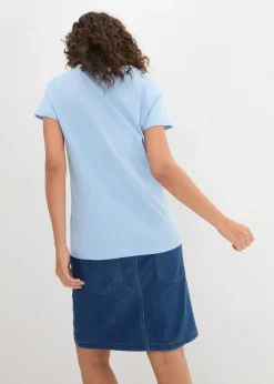 Rundhals-Shirt (5er-Pack)|bonprix Online