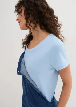 Rundhals-Shirt (5er-Pack)|bonprix Online