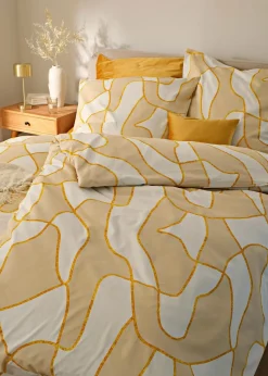 bonprix Kissen & Tagesdecken|Kissenbezüge|Samt Kissenbezug gold