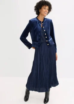 Samtjacke|bonprix Hot