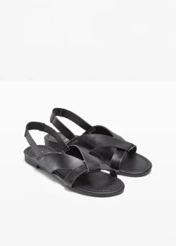 bonprix Schuhe & Accessoires In Spezialgrößen·Schuhe In Übergröße|Sommerschuhe|Sandalen schwarz