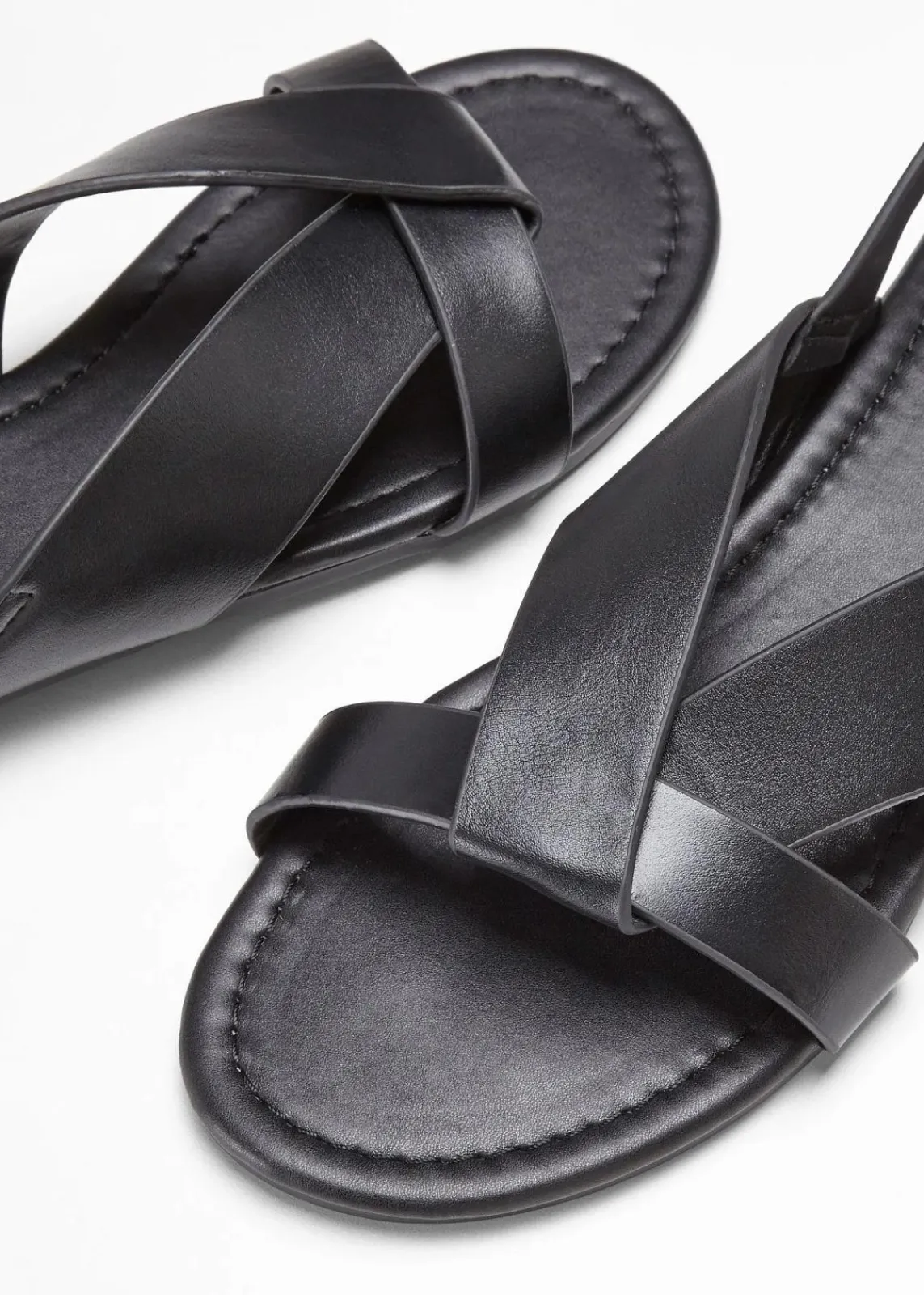 bonprix Schuhe & Accessoires In Spezialgrößen·Schuhe In Übergröße|Sommerschuhe|Sandalen schwarz