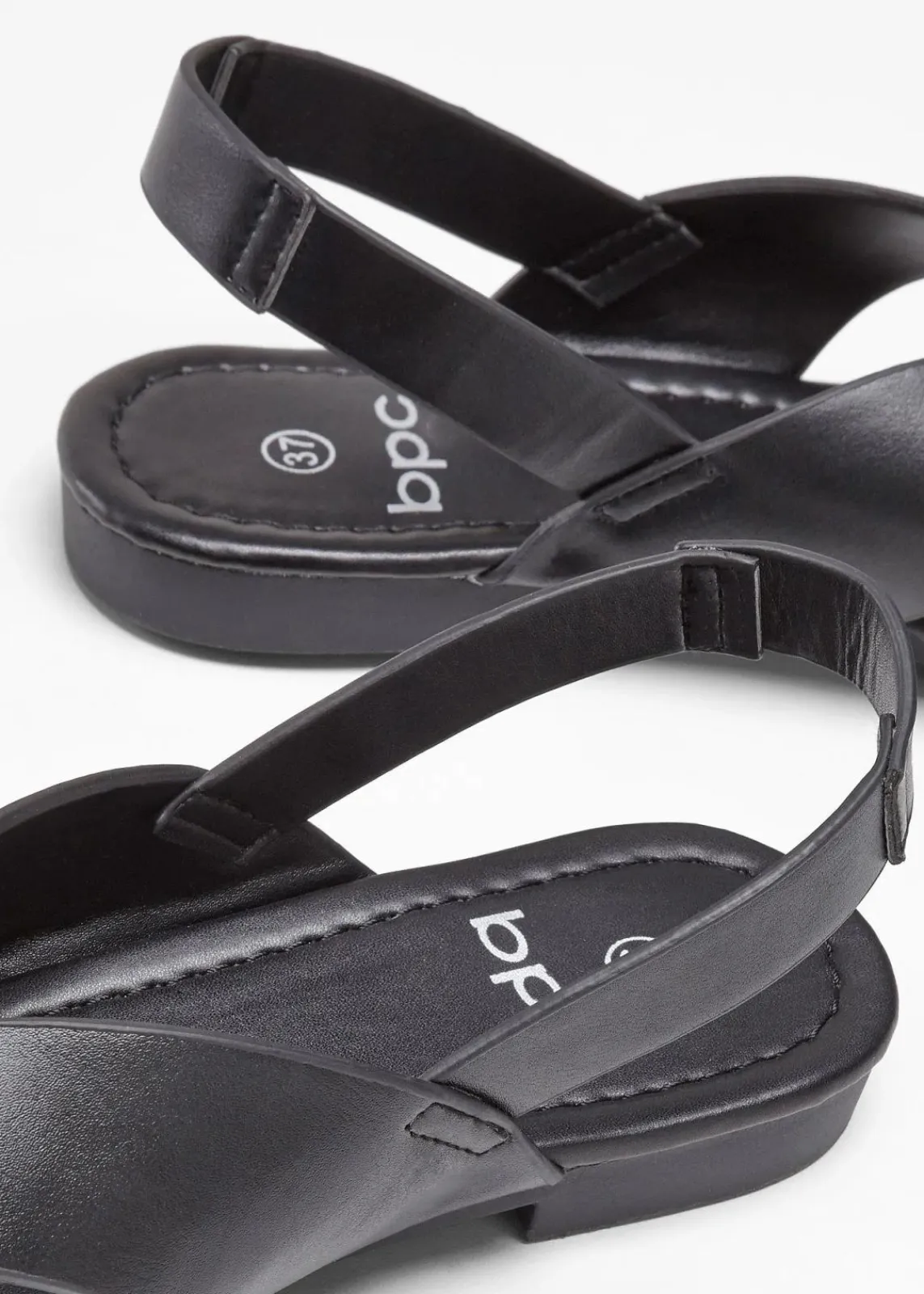 bonprix Schuhe & Accessoires In Spezialgrößen·Schuhe In Übergröße|Sommerschuhe|Sandalen schwarz