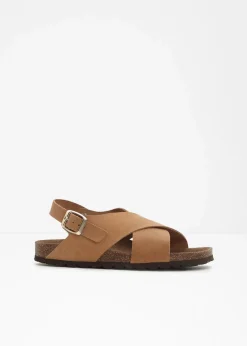 Sandalen aus Leder|bonprix New
