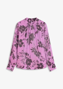 Satin-Tunika mit Viskose|bonprix Online