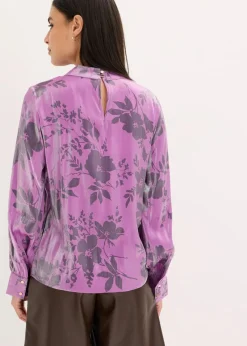 Satin-Tunika mit Viskose|bonprix Online