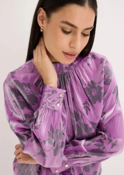 Satin-Tunika mit Viskose|bonprix Online