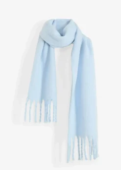 bonprix Schuhe & Accessoires In Spezialgrößen·Tücher & Ponchos|Schals & Tücher|Schal puderblau