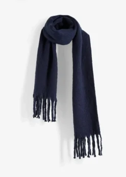 bonprix Schals & Tücher|Schuhe & Accessoires In Spezialgrößen·Tücher & Ponchos|Schal dunkelblau
