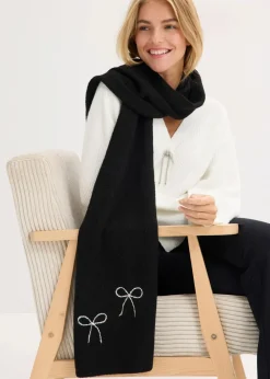 bonprix Schals & Tücher|Schuhe & Accessoires In Spezialgrößen·Tücher & Ponchos|Schal schwarz