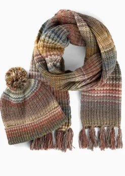 Schal und Mütze (2-tlg.Set)|bonprix Hot