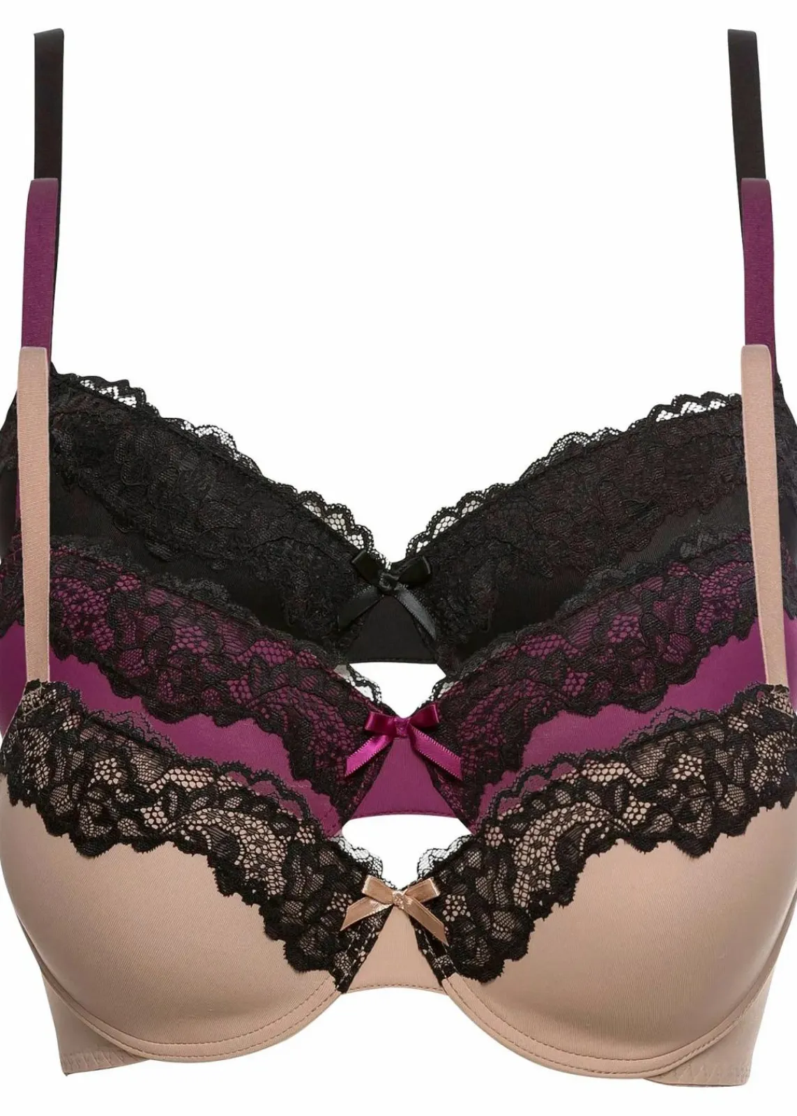 Schalen BH (3er Pack)|bonprix Hot