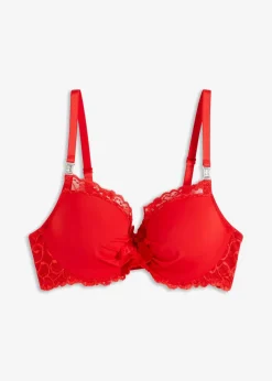 bonprix Große Cups D-H|Bhs|Schalen BH mit Bügel erdbeere
