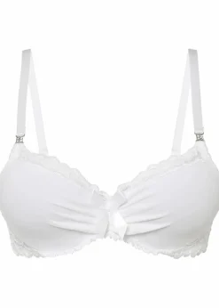 bonprix Große Cups D-H|Bhs|Schalen BH mit Bügel weiß