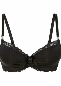 bonprix Große Cups D-H|Bhs|Schalen BH mit Bügel schwarz