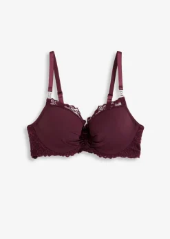 bonprix Große Cups D-H|Bhs|Schalen BH mit Bügel weinrot