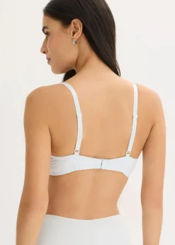 bonprix Große Cups D-H|Nachhaltigere Materialien|Schalen BH mit Bügel cremeblau