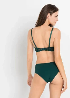 bonprix Große Cups D-H|Bhs|Schalen BH mit Bügel tiefgrün