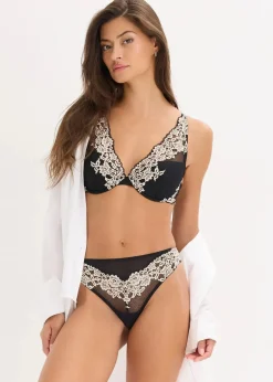 Schalen-BH aus zweifarbiger Spitze|bonprix Discount