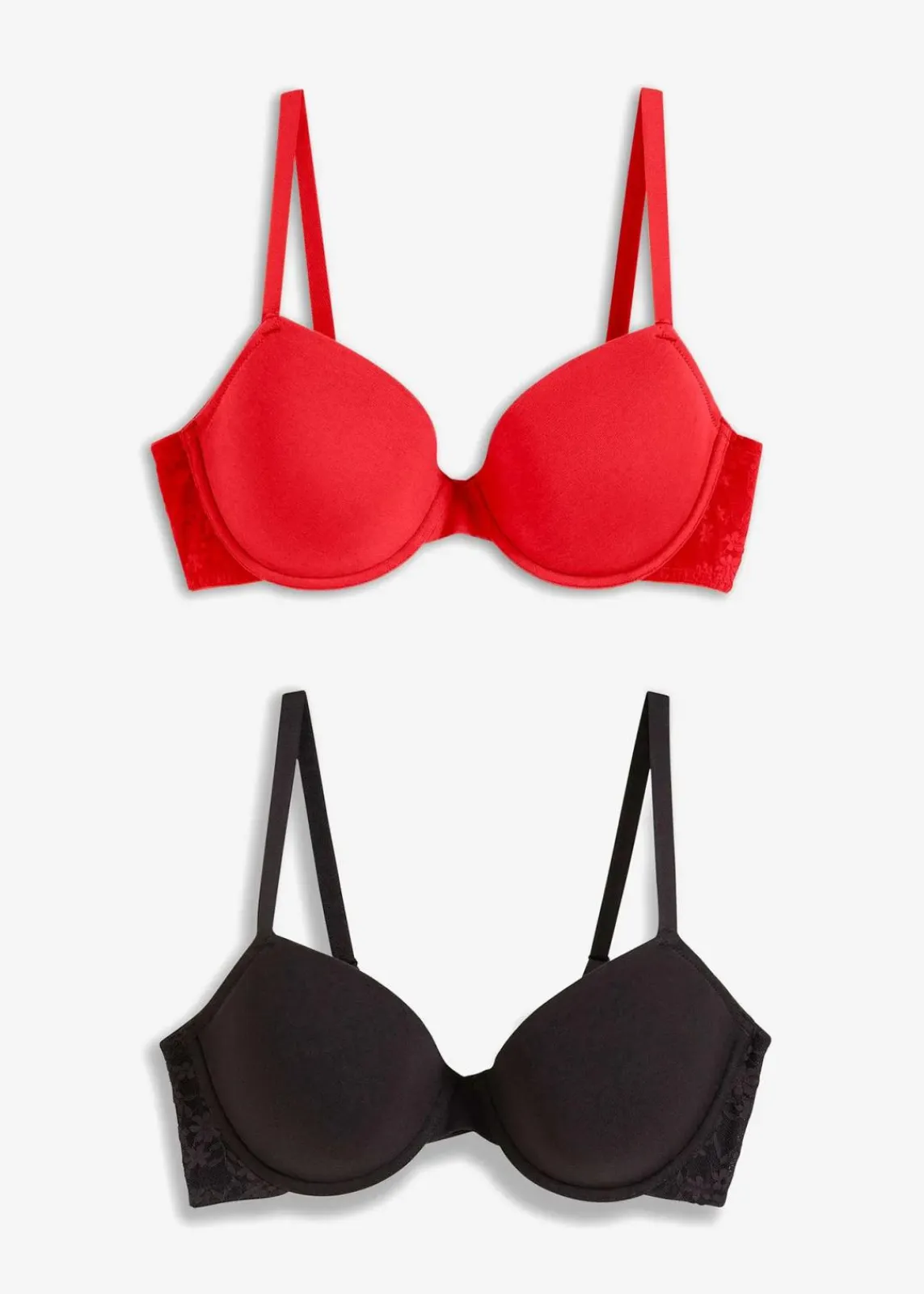 Schalen-BH mit Bügel mit Bio-Baumwolle (2er Pack)|bonprix Hot