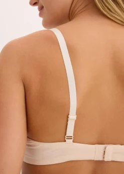 bonprix Große Cups D-H|Dessous|Schalen-BH mit Glanzeffekt puder