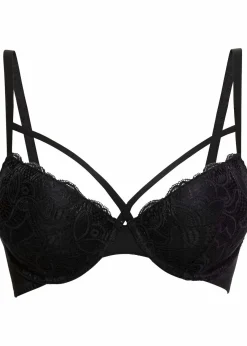 Schalen-BH mit zarter Spitze|bonprix