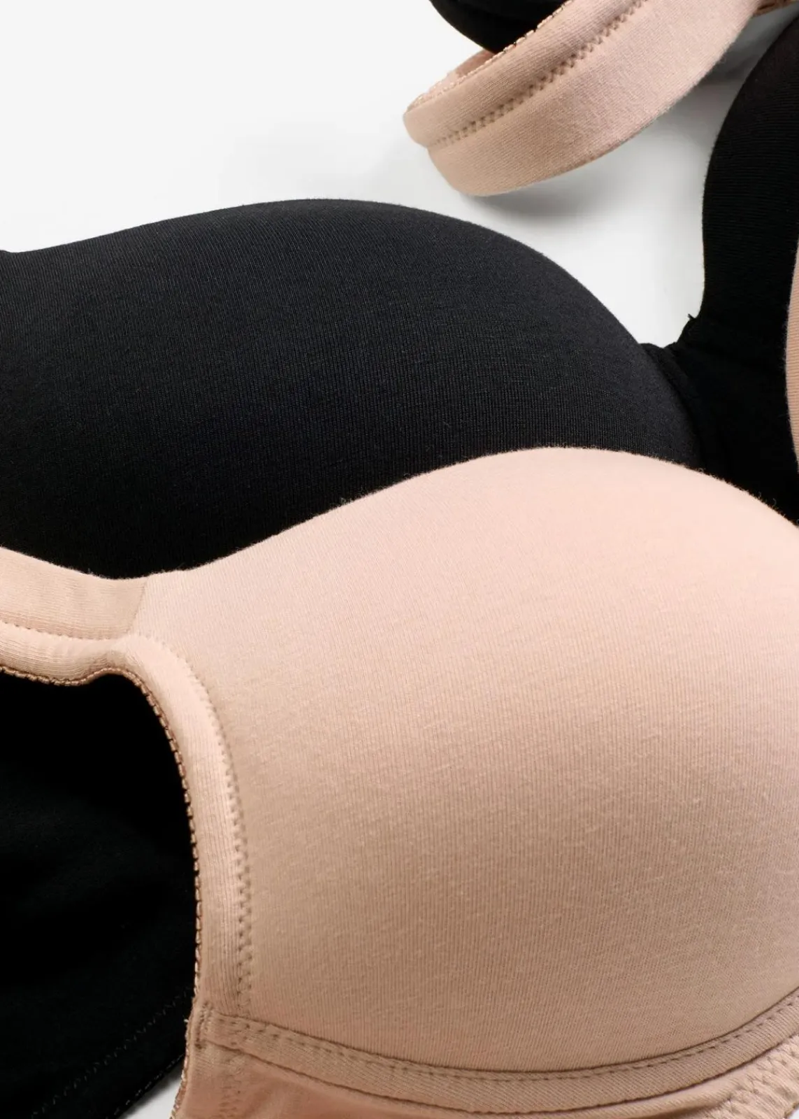 Schalen-BH ohne Bügel mit Bio-Baumwolle (2er Pack)|bonprix Hot