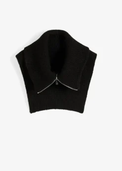 bonprix Schals & Tücher|Schuhe & Accessoires In Spezialgrößen·Tücher & Ponchos|Schalkragen schwarz