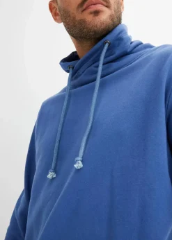 Schalkragen-Sweatshirt aus reiner Bio-Baumwolle|bonprix Discount