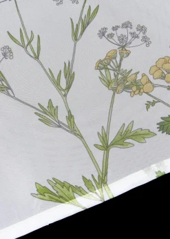 Scheibengardine mit Gräser Druck mit recyceltem Polyester|bonprix Outlet