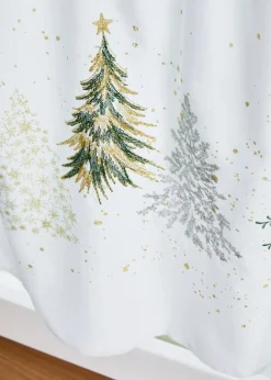 Scheibengardine mit Tannebaum Stickerei|bonprix Hot