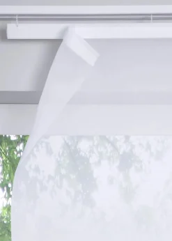 bonprix Schiebegardinen|Schiebegardine aus leichtem Voile (1er Pack) weiß
