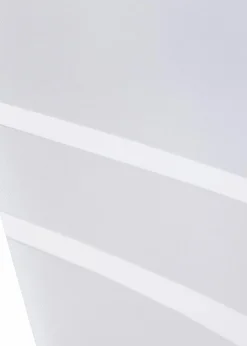 bonprix Schiebegardinen|Schiebegardinen Set mit Scherli Musterung wollweiß