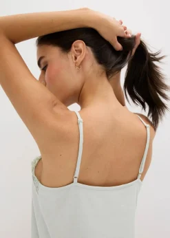 bonprix Wäsche·Nachtwäsche|Nachtwäsche|Schlafshirt aus softem Viskose-Mix hellmenthol