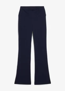 Schlaghose aus Bio-Baumwolle mit Stretch|bonprix Online