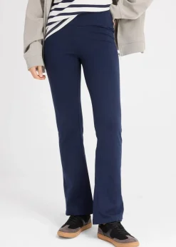 Schlaghose aus Bio-Baumwolle mit Stretch|bonprix Online