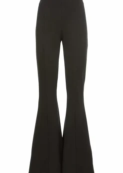 bonprix Bekleidung·Kleider|Hosen|Schlaghose aus Punto di Roma schwarz