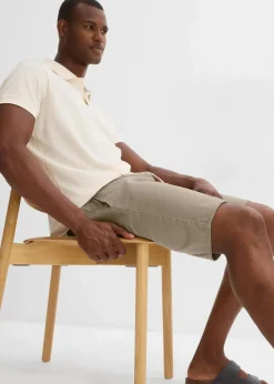 Schlupf-Bermuda aus reiner Baumwolle, Regular Fit|bonprix