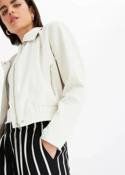 bonprix Bekleidung·Kleider|Hosen|Schlupfhose schwarz/weiß gestreift