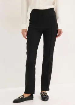 bonprix Bekleidung·Kleider|Hosen|Schlupfhose aus Bengalin schwarz