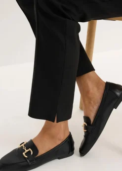 bonprix Bekleidung·Kleider|Hosen|Schlupfhose aus Bengalin schwarz